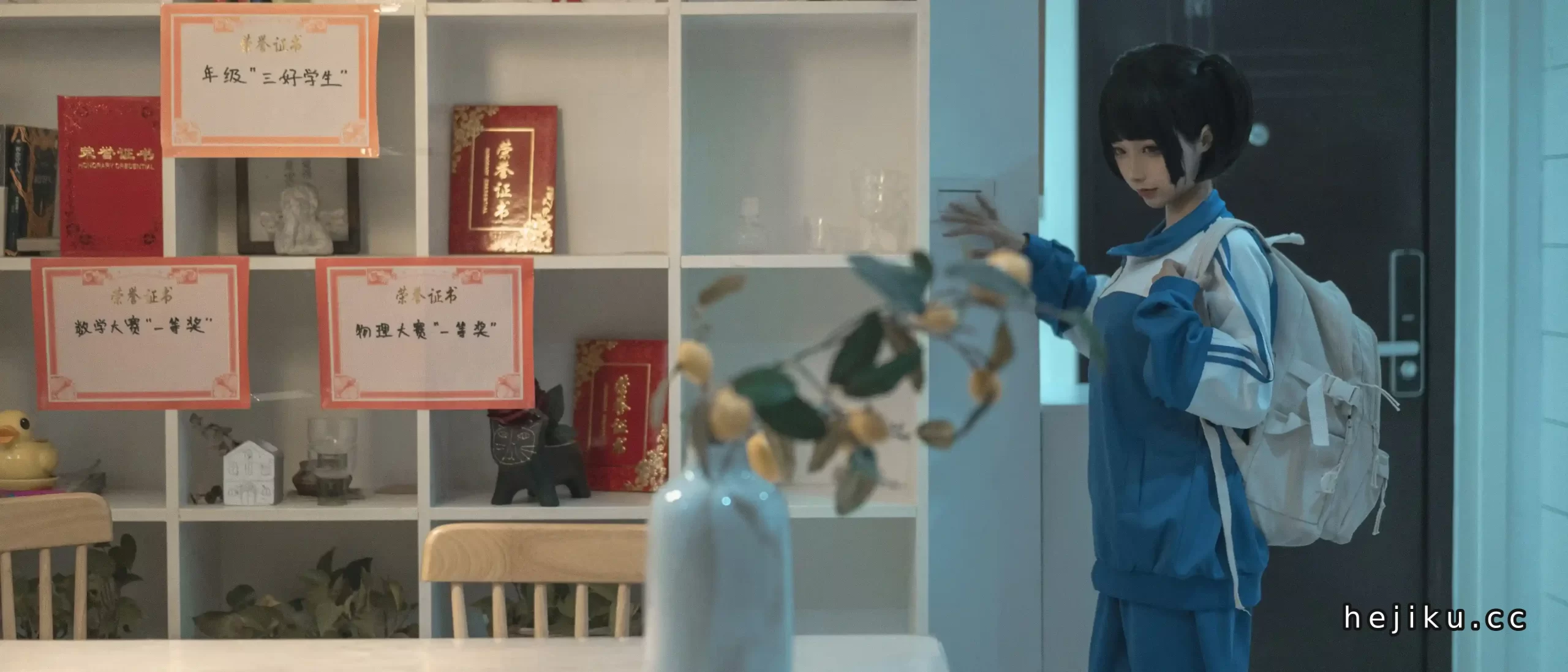 蠢沫沫《叫兽的恶作剧》学妹篇曝光!清纯校服×剧情向cos氛围感拉满插图2